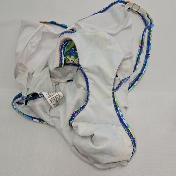 Ralph Lauren  One-Piece Swimsuit Womens Size 6 Carnival Paisley Underwire Beachy - Picture 8 of 14